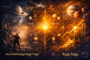 Raja yoga and Neechabhanga Raja Yoga explained in horoscope
