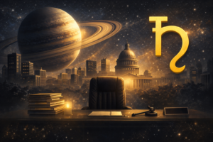 Saturn influence on tenth house career and professional karma in astrology