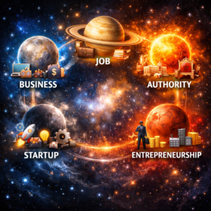 Astrology planets that decide business or job in a horoscope