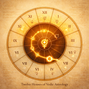 Lagnesh in different houses and their effects in Vedic astrology