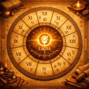 Result of Lagnesh in different houses in Vedic astrology birth chart