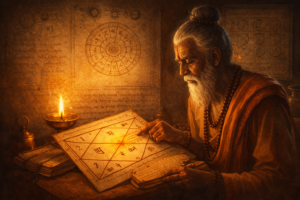 Vedic astrology interpretation of the 6th lord and its effects in different houses