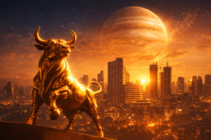 Jupiter Transit 2026 India Economy — Jupiter exalted in Cancer Karka Rashi Vedic astrology prediction